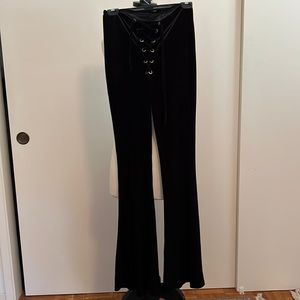 NWOT velvet flares